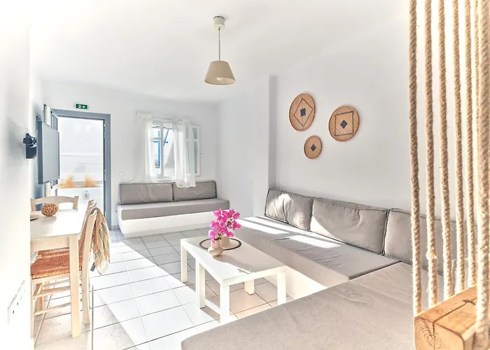 Daire Cleopatra Seaside Homes, Logaras, Paros *