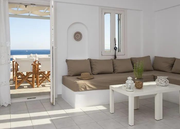 Daire Cleopatra Seaside Homes, Logaras, Paros *