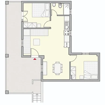 Cleopatra Seaside Homes, Logaras, Paros Apartment *