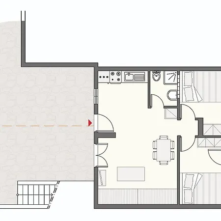 Cleopatra Seaside Homes, Logaras, Paros Apartment