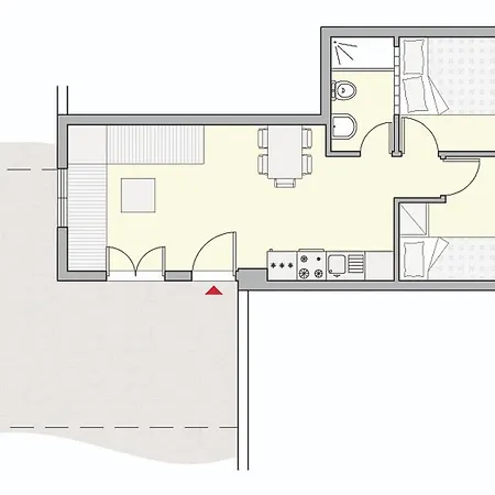Cleopatra Seaside Homes, Logaras, Paros Appartement *