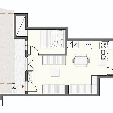 Appartement Cleopatra Seaside Homes, Logaras, Paros